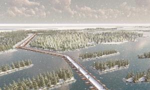 南充印象嘉陵江景觀浮橋·嘉陵江船工號子